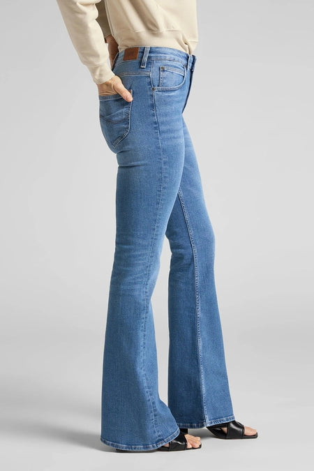 BREESE JADED - light blue denim
