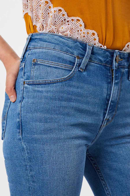 BREESE JADED - light blue denim