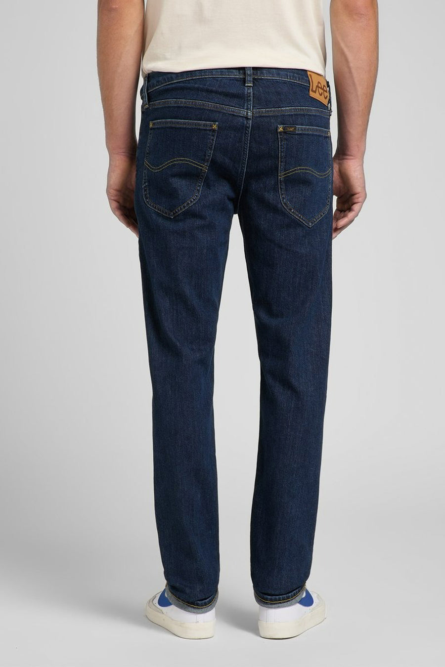 Straight jeans - dark blue denim