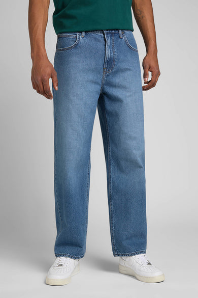 Jean &agrave; coupe droite - gris