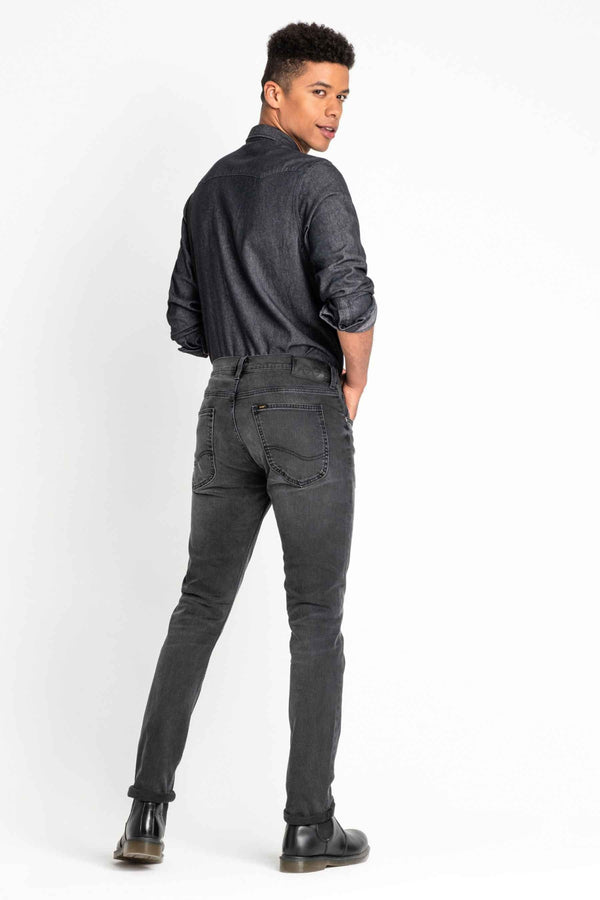 Jeans tapered Dark grey denim - Lee®