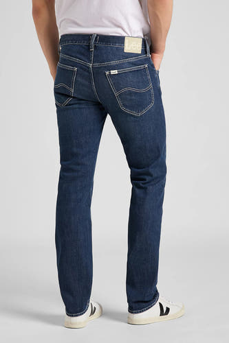 Tapered jeans - dark blue denim