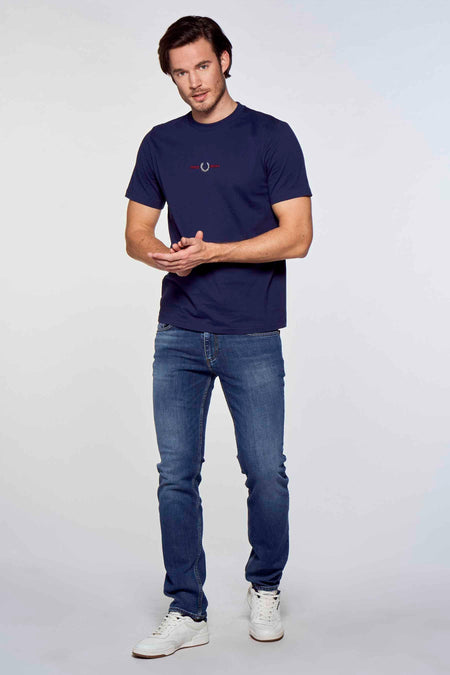 Slim jeans - mid blue denim