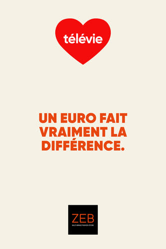 Steun Télévie €1