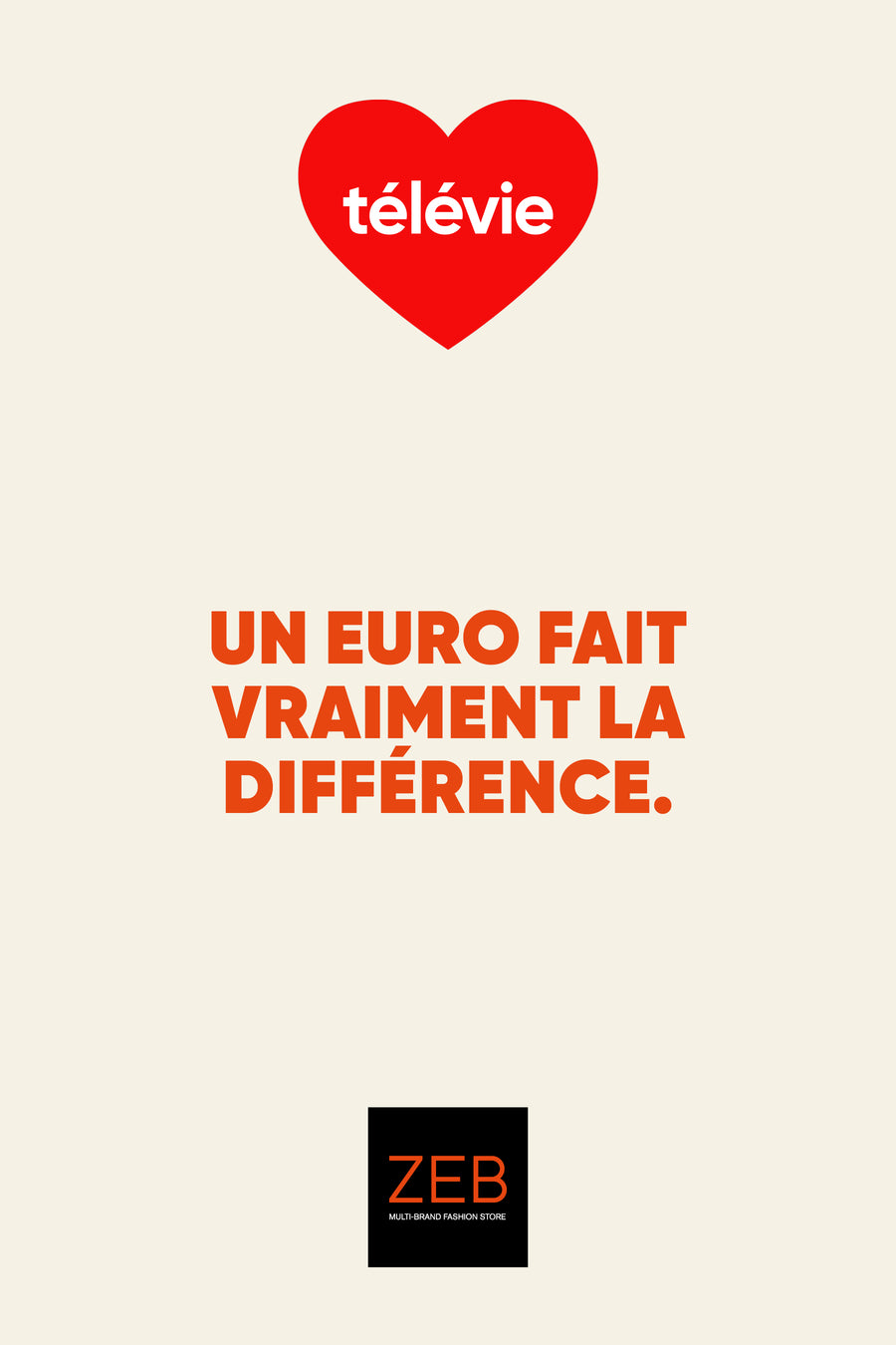 Steun Télévie €1