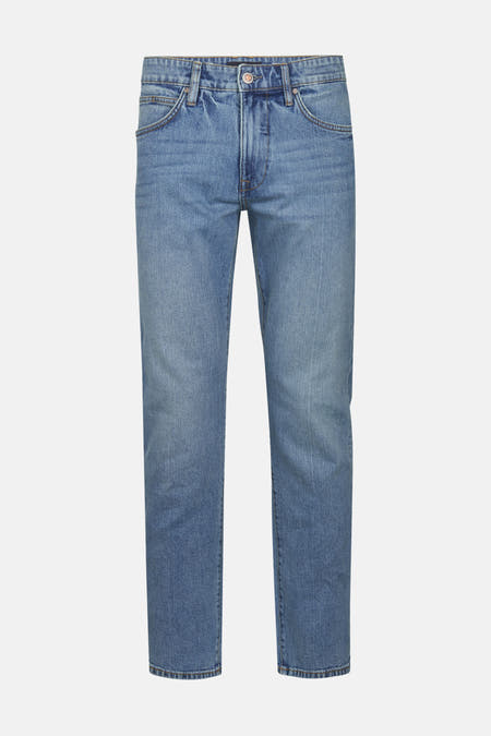 Wijde jeans van lichtblauw denim van Petrol Industries®, met subtiele wassing.