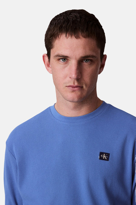 T-shirt met lange mouwen - blauw