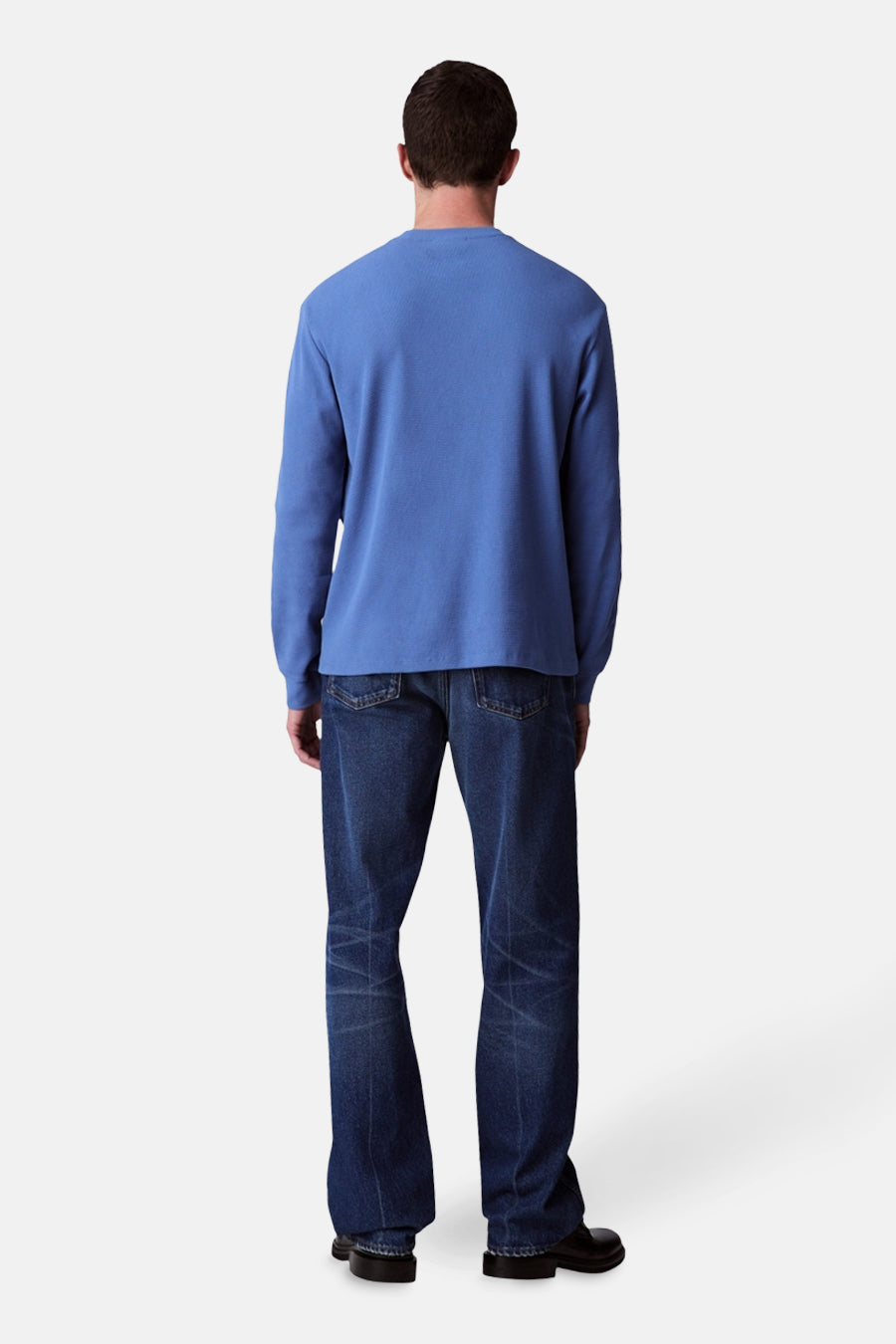 T-shirt à manches longues - bleu - Calvin Klein