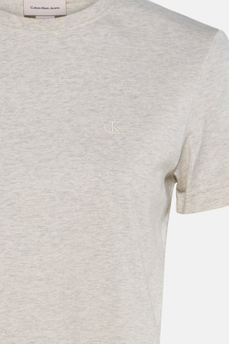 T-shirt à manches courtes - beige - Calvin Klein