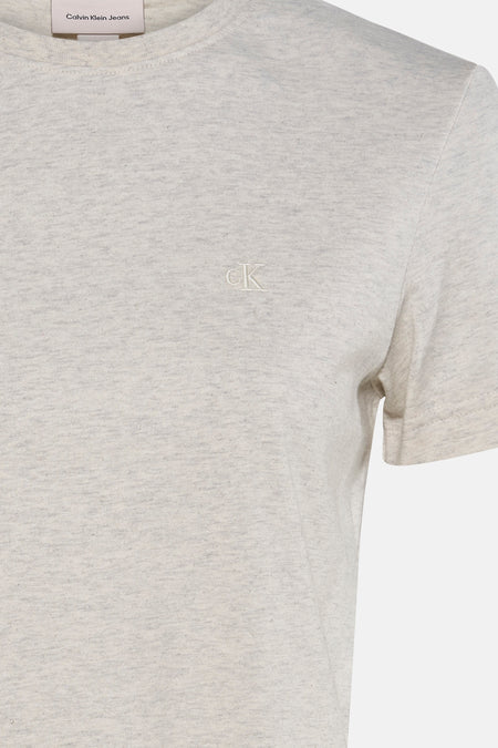 T-shirt met korte mouwen - beige