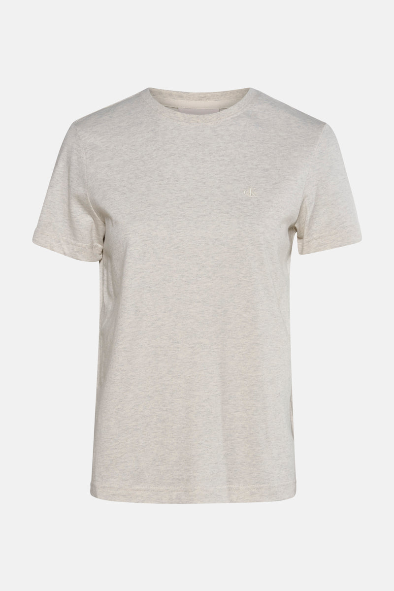 T-shirt met korte mouwen - beige