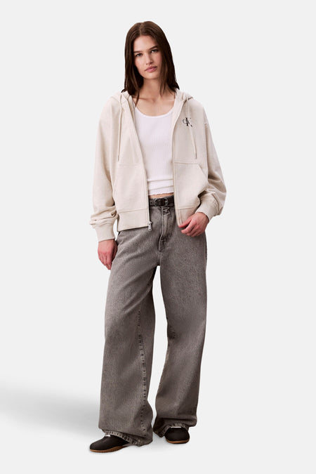 Sweat (gilet) Beige - Calvin Klein