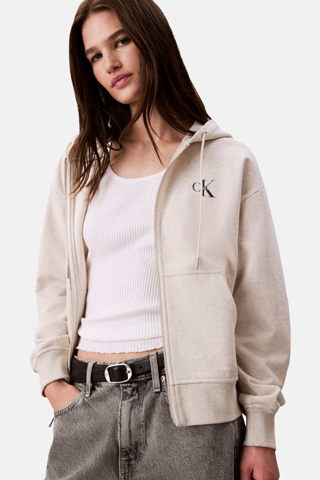 Sweat (gilet) Beige - Calvin Klein