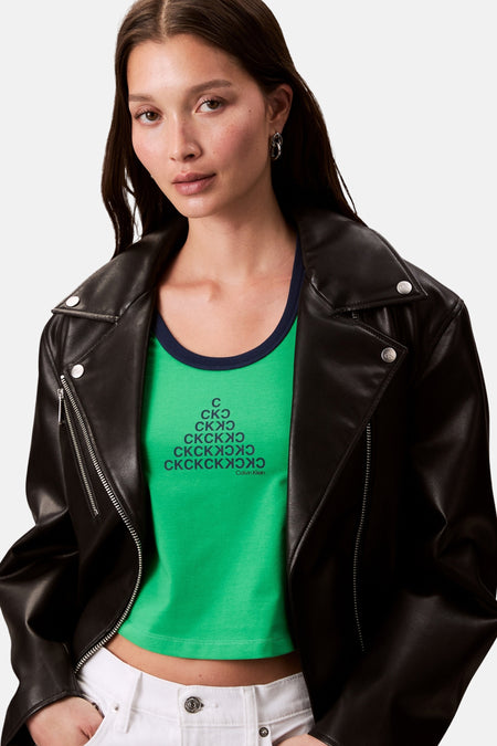 T-shirt (korte mouwen) Groen - Calvin Klein