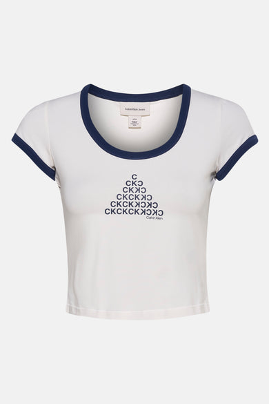 T-shirt (korte mouwen) Wit - Calvin Klein
