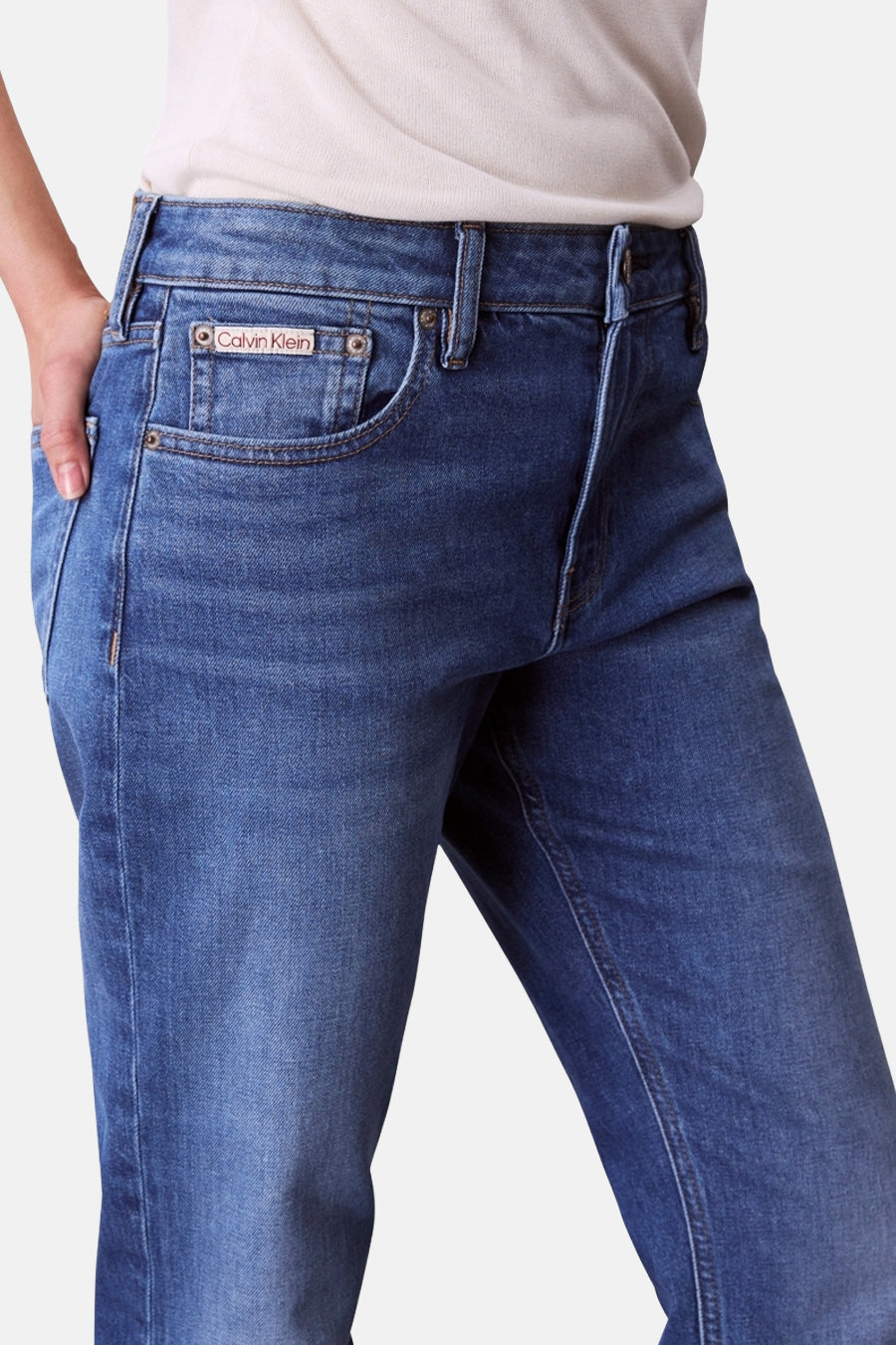 Jeans slim mid blue denim - Calvin Klein - Calvin Klein