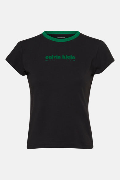 Top (korte mouwen) Zwart - Calvin Klein