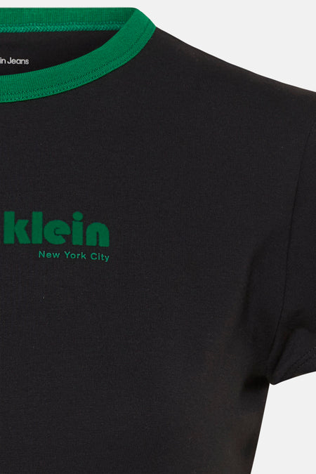 T-shirt met korte mouwen - zwart