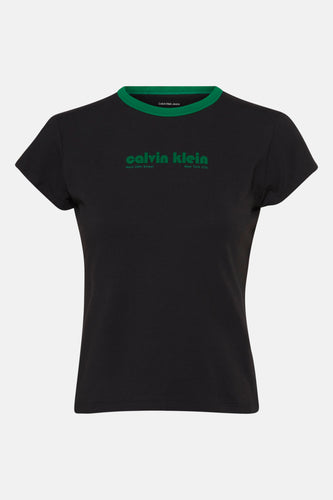 T-shirt à manches courtes - noir - Calvin Klein