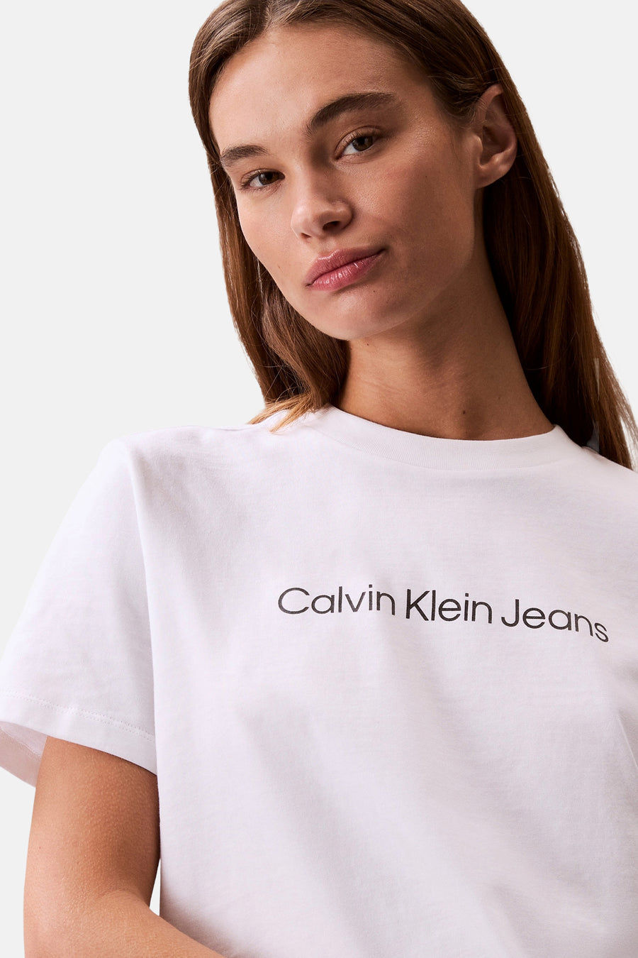 T-shirt à manches courtes - blanc - Calvin Klein