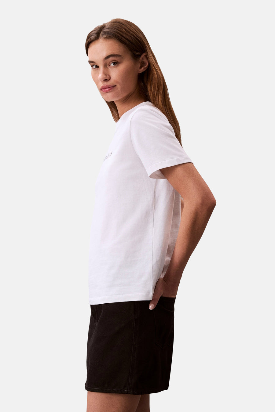 T-shirt à manches courtes - blanc - Calvin Klein