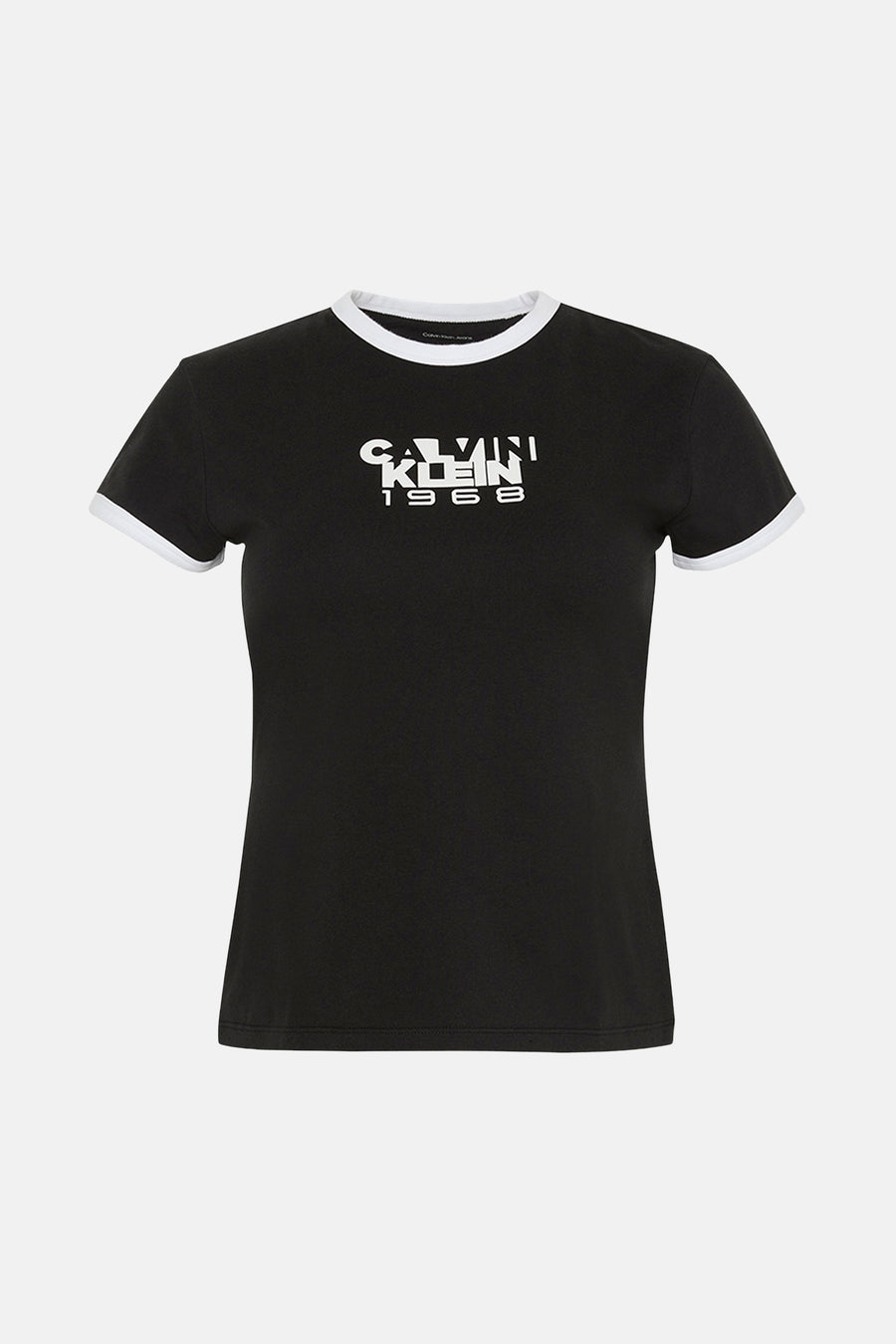 Top uni manche courte noir - Calvin Klein - Calvin Klein