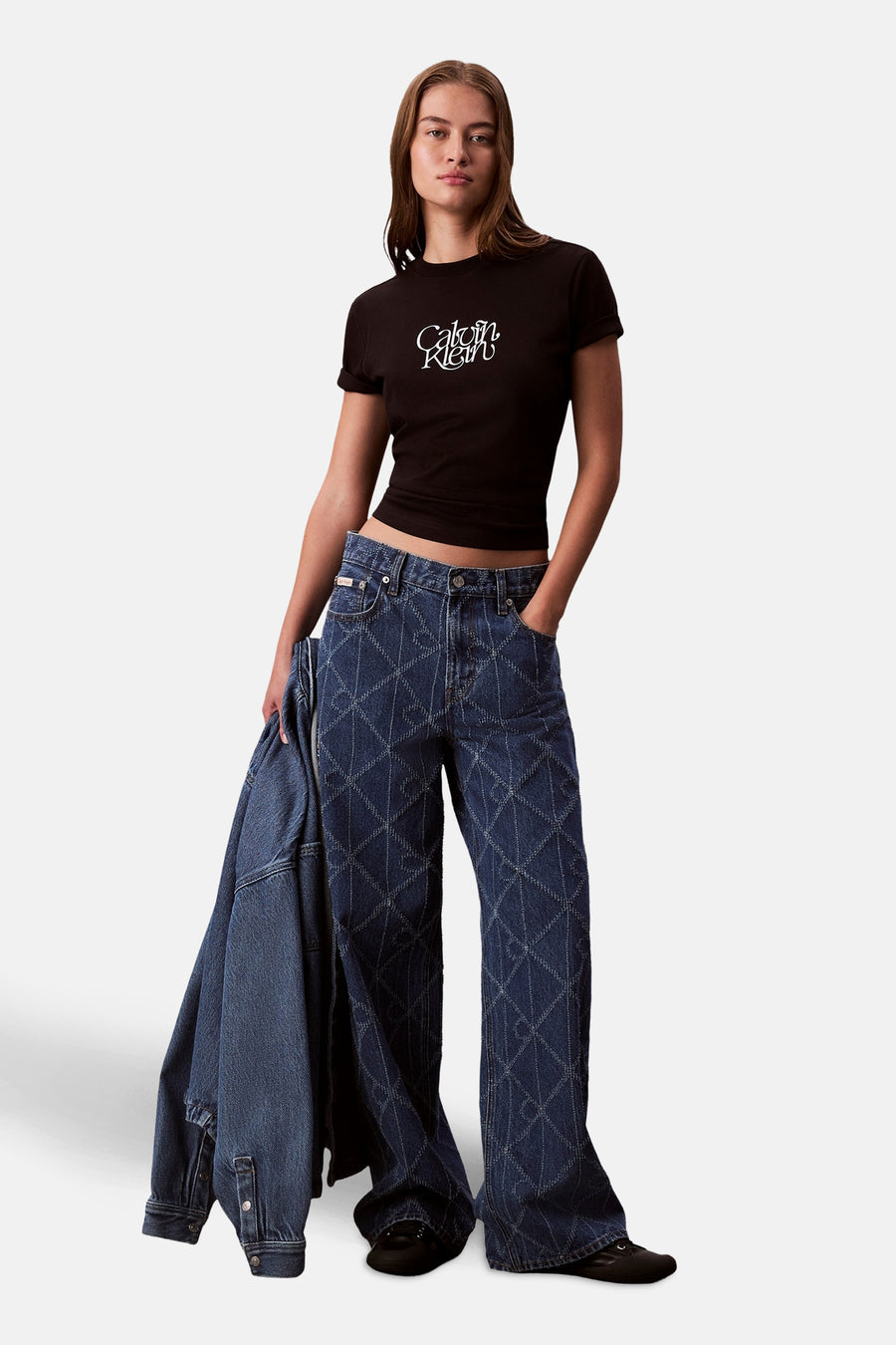 T-shirt met korte mouwen - zwart - Calvin Klein