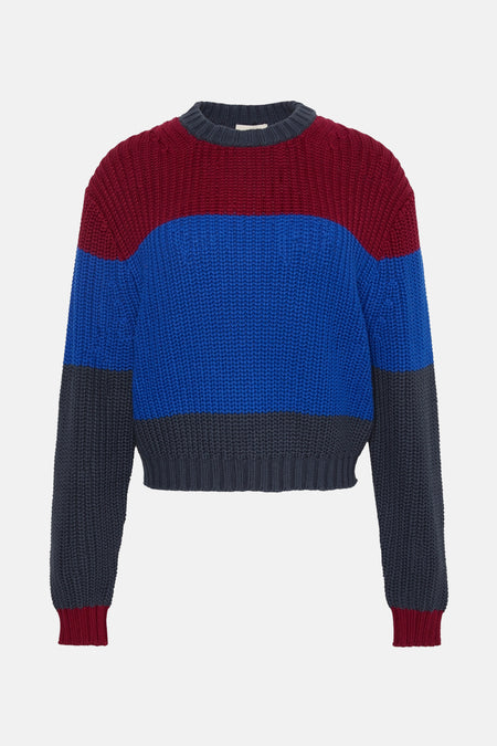 Pull met ronde hals - Multicolor