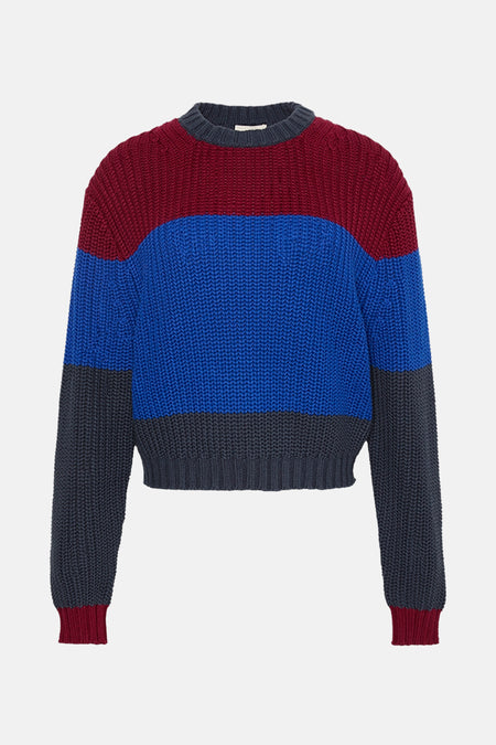 Pull met ronde hals - Multicolor