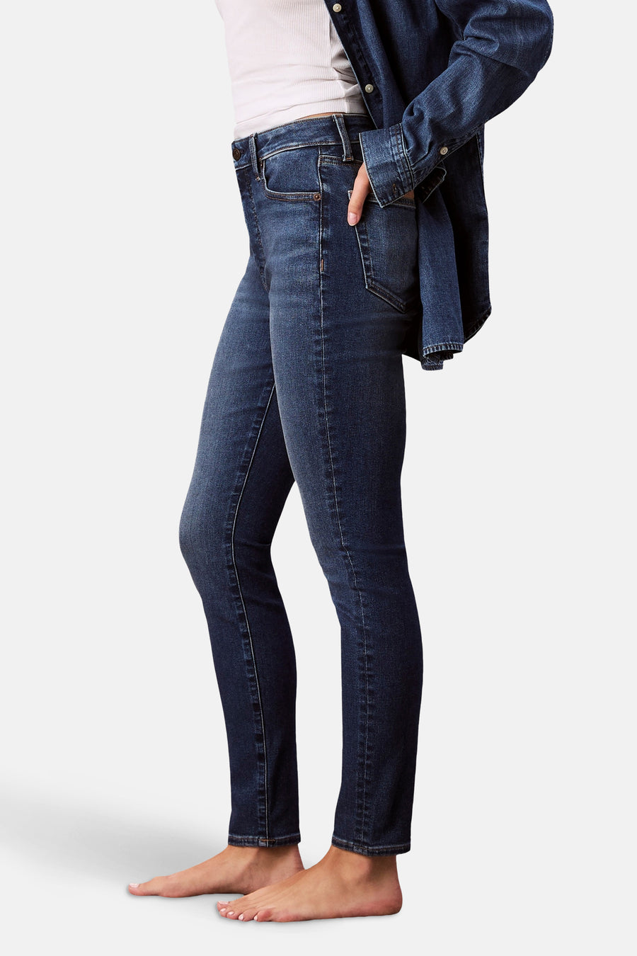 Jeans skinny mid blue denim - Calvin Klein - Calvin Klein