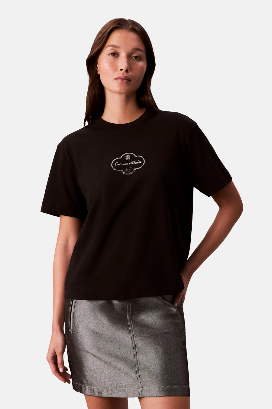 T-shirt met korte mouwen - zwart
