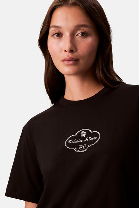 Top (korte mouwen) zwart - Calvin Klein