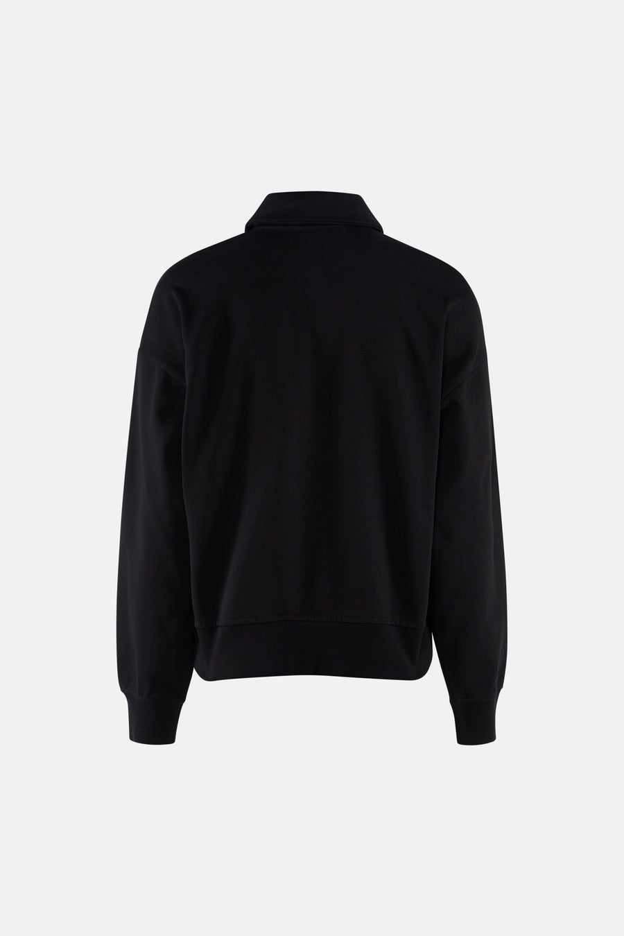 Gilet noir de Calvin Klein, vu de l'rière avec un col.