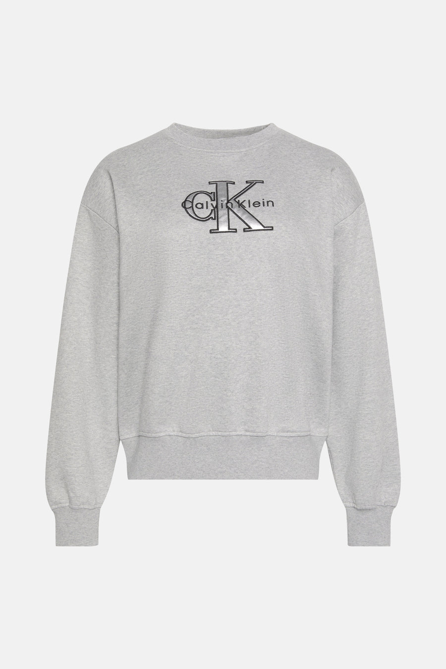 Sweater met ronde hals grijs - Calvin Klein - Calvin Klein