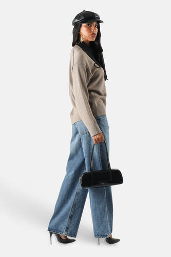 LR BAGGY - Mid blue denim