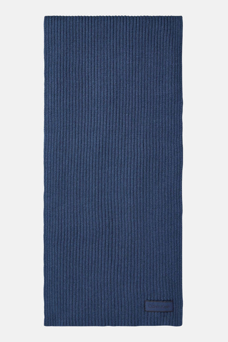 Wintersjaal blauw - Calvin Klein