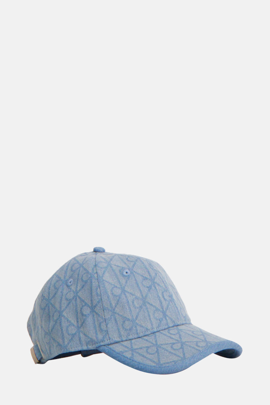 Casquette bleue de Calvin Klein avec un motif logo subtil.