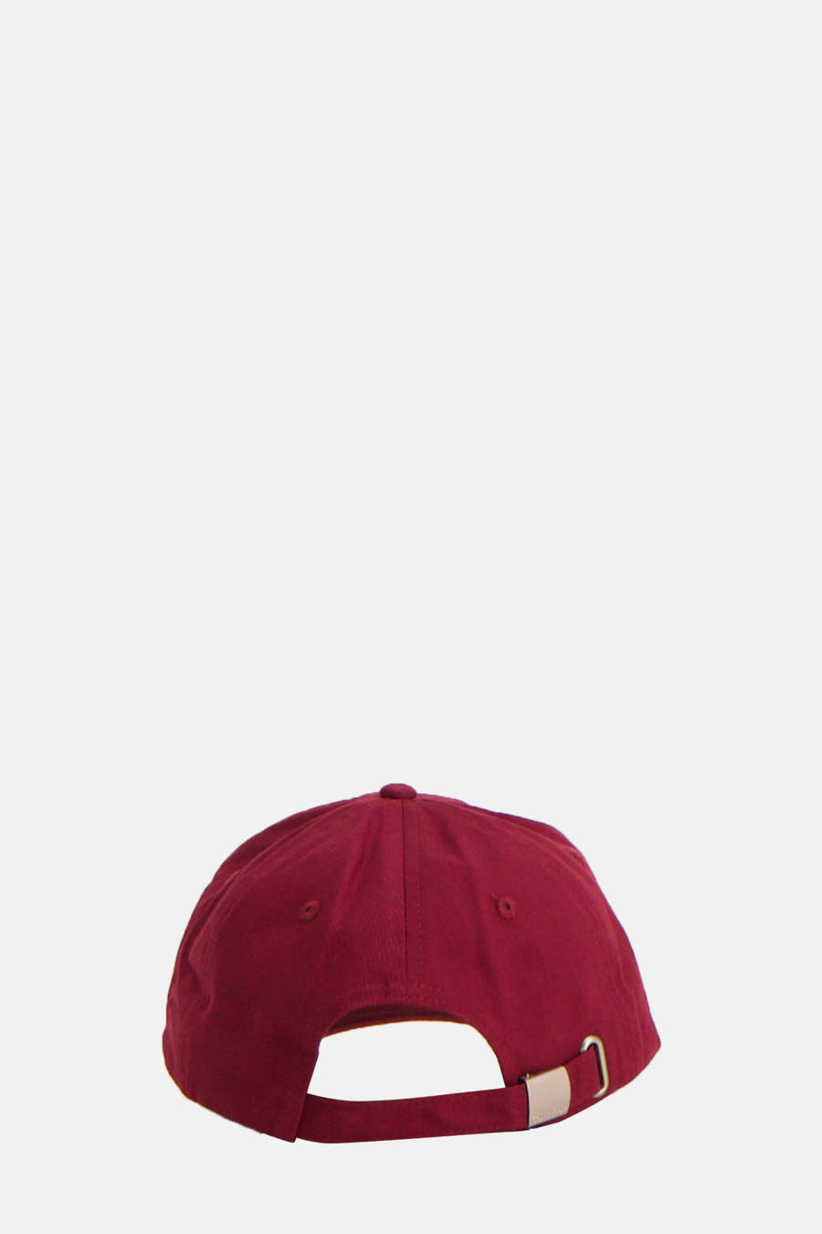 Bordeaux pet van Calvin Klein, met verstelbare gesp aan de achterkant.