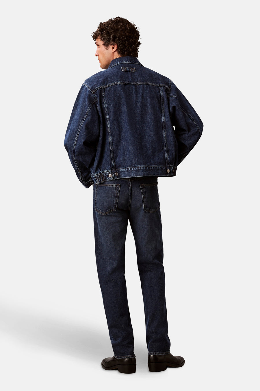 STANDARD STRAIGHT CK - dark blue denim - Calvin Klein