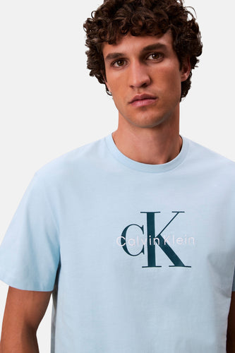 T-shirt met korte mouwen - blauw - Calvin Klein