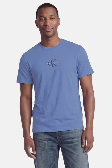 T-shirt met korte mouwen - blauw