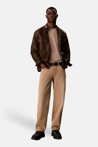 T-shirt (korte mouwen) beige - Calvin Klein