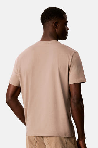 T-shirt (korte mouwen) beige - Calvin Klein