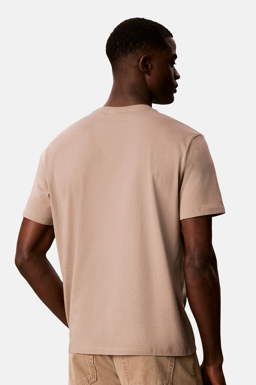 T-shirt (korte mouwen) beige - Calvin Klein