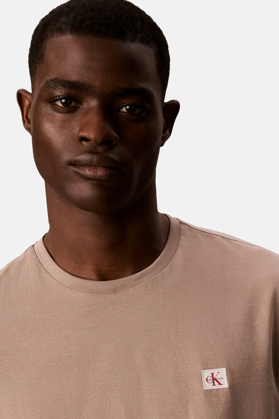 T-shirt (korte mouwen) beige - Calvin Klein