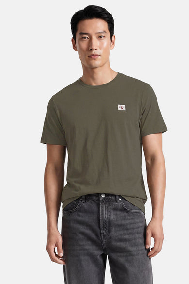 T-shirt met korte mouwen - Kaki