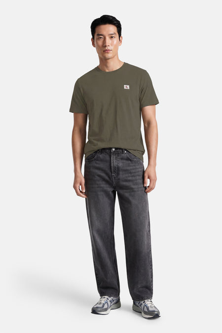 T-shirt met korte mouwen - Kaki