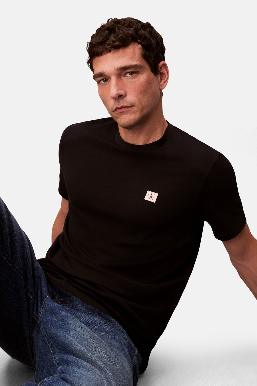 T-shirt à manches courtes - noir - Calvin Klein