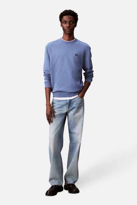 Sweater met ronde hals Blauw - Calvin Klein