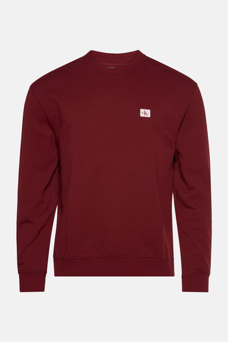 Sweater met ronde hals rood - Calvin Klein